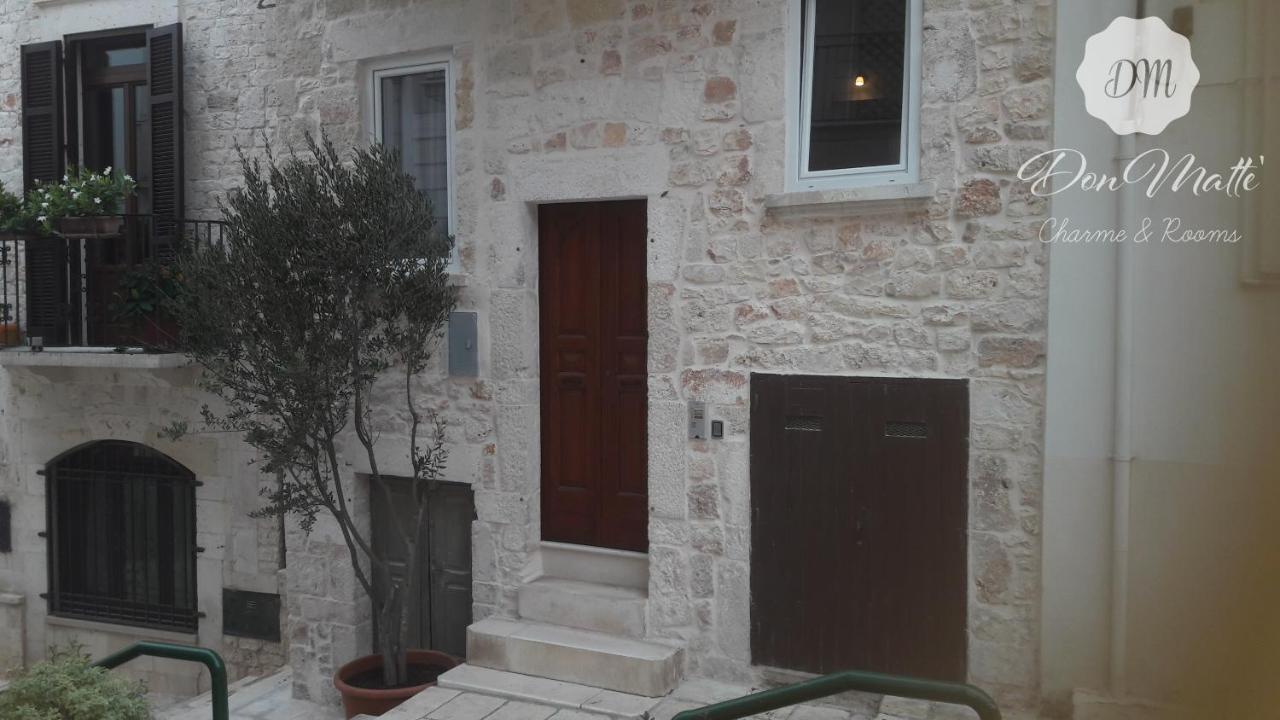 Donmatte - Charme & Rooms Conversano Zewnętrze zdjęcie